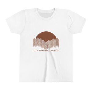 Youth Contour Lines Graphic T-Shirt