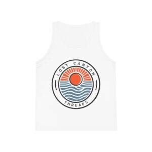 Circular Sun Kid's Jersey Tank Top