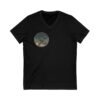 Campfire Under the Stars Jersey Short Sleeve V-Neck Tee - Image 3