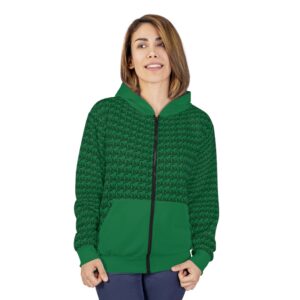 Lost Canyon Zip Up Grid Hoodie